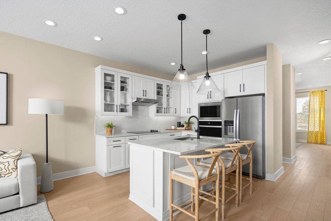 Gourmet kitchen