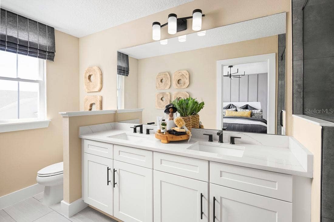 Primary suite bathroom