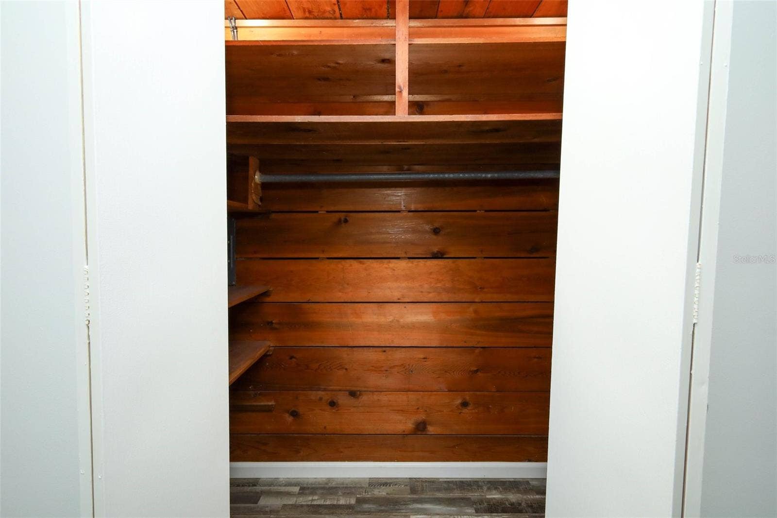 Cedar closet bedroom 3