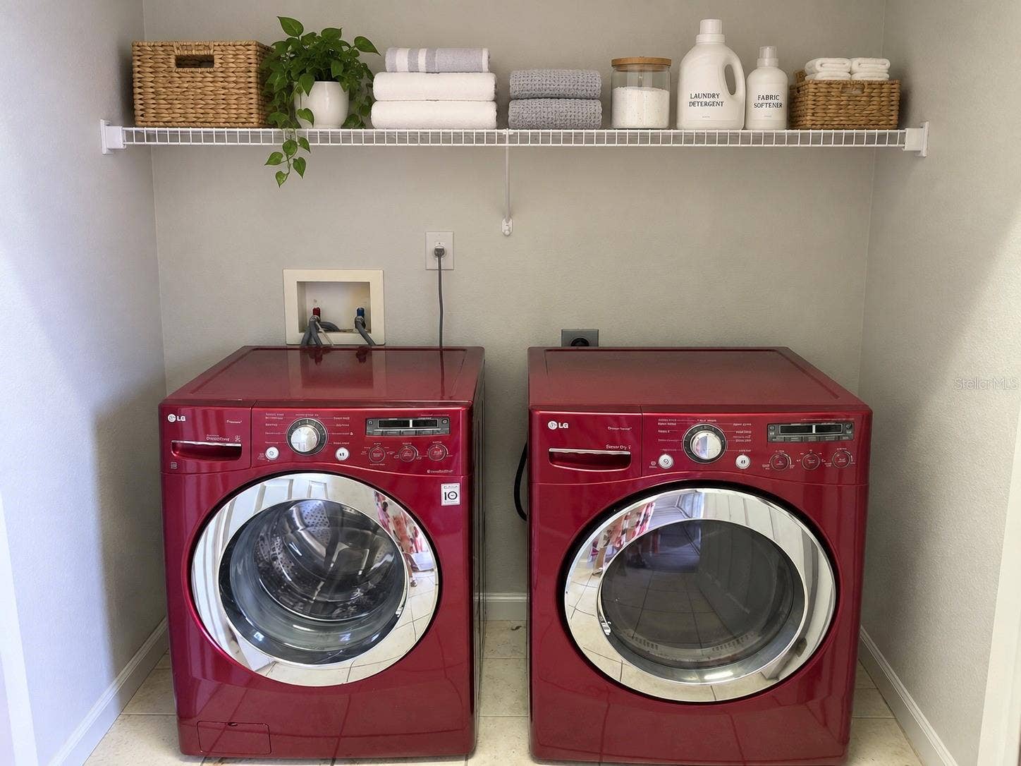 4996 TOWN TERRACE N, Kissimmee, FL 34758 Closet Laundry virtual staging