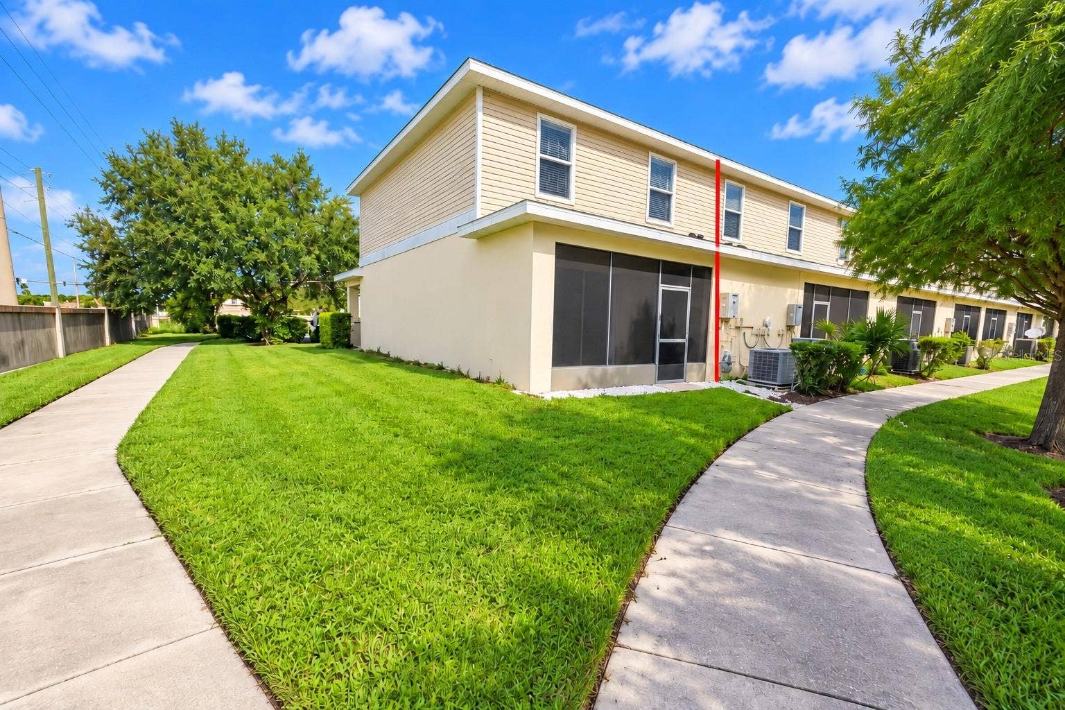 4996 TOWN TERRACE N, Kissimmee, FL 34758 back of the house