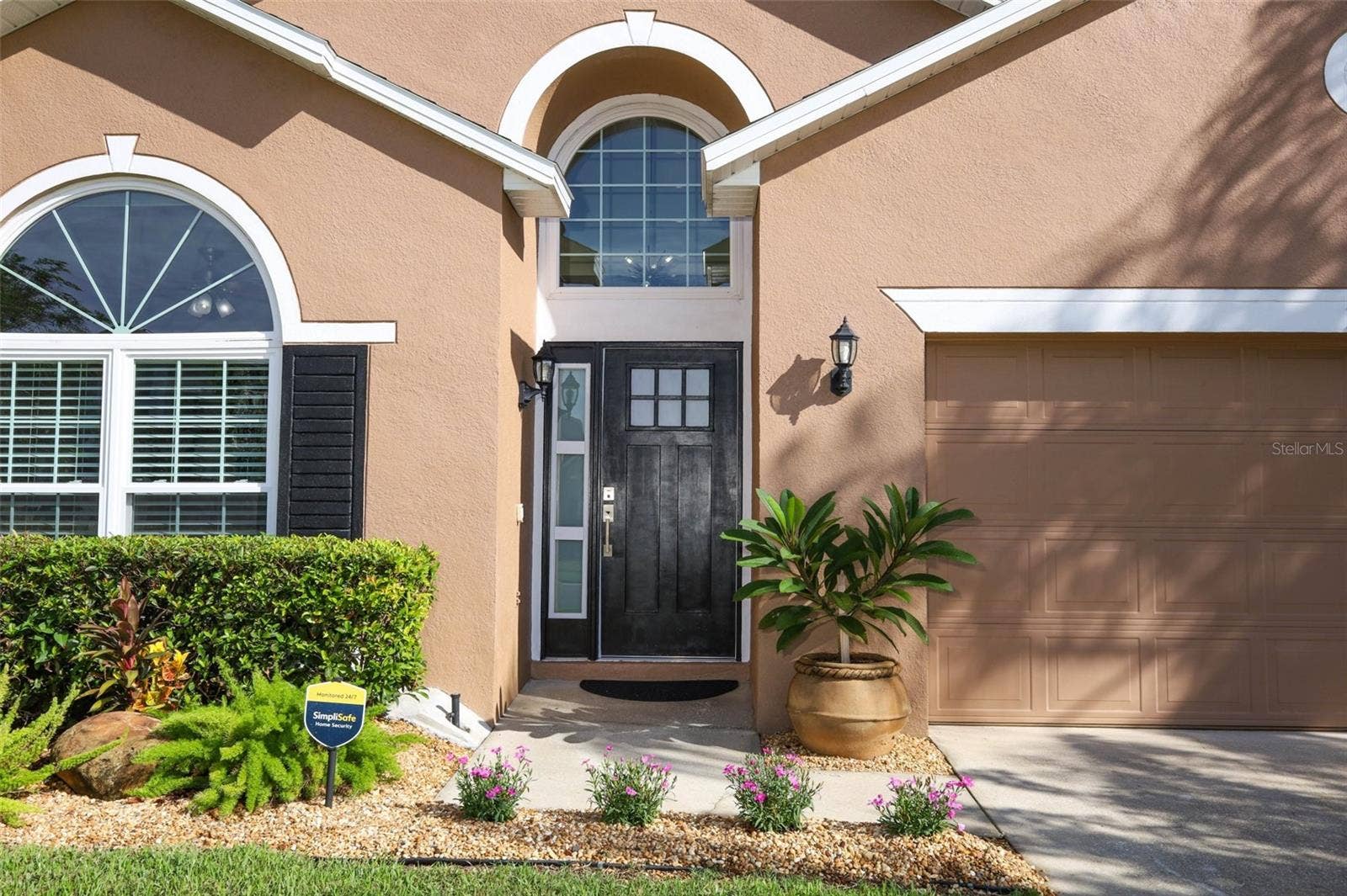 Brand new front door and new exterior paint