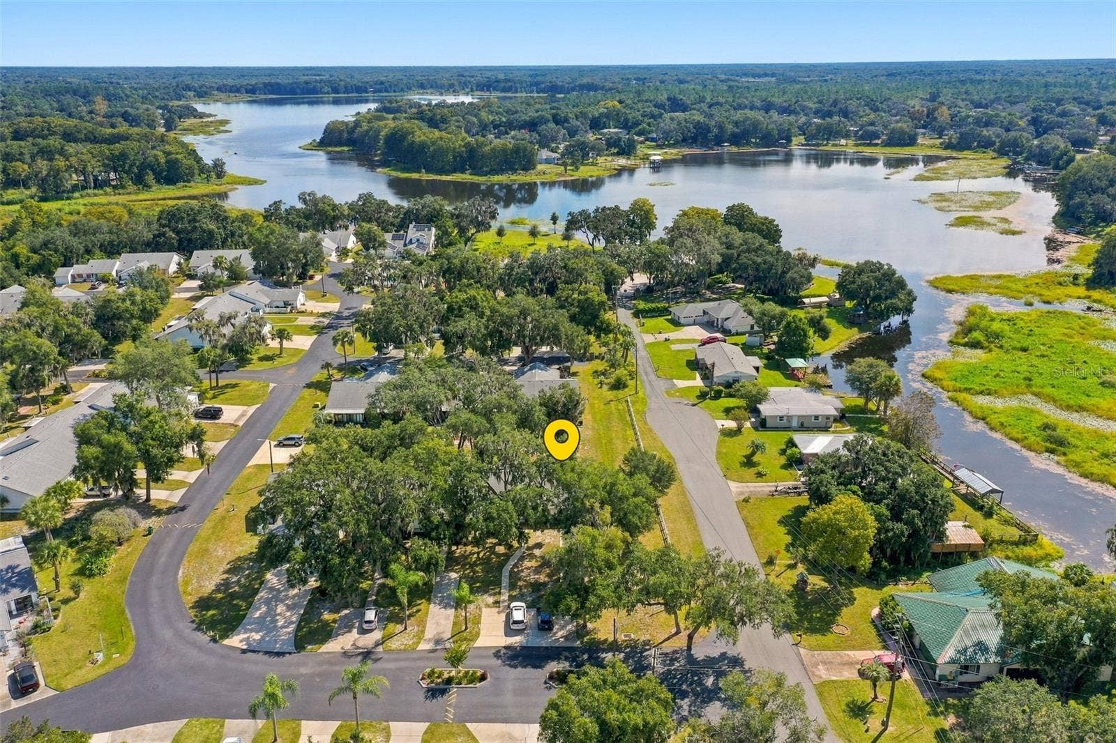 480 LANDING BOULEVARD, Inverness, FL 34450 ariel view of community