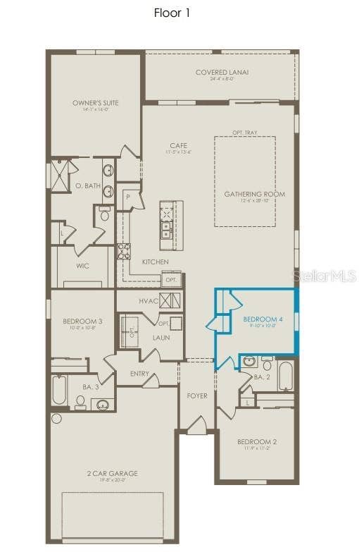 Floor Plan - Floor One