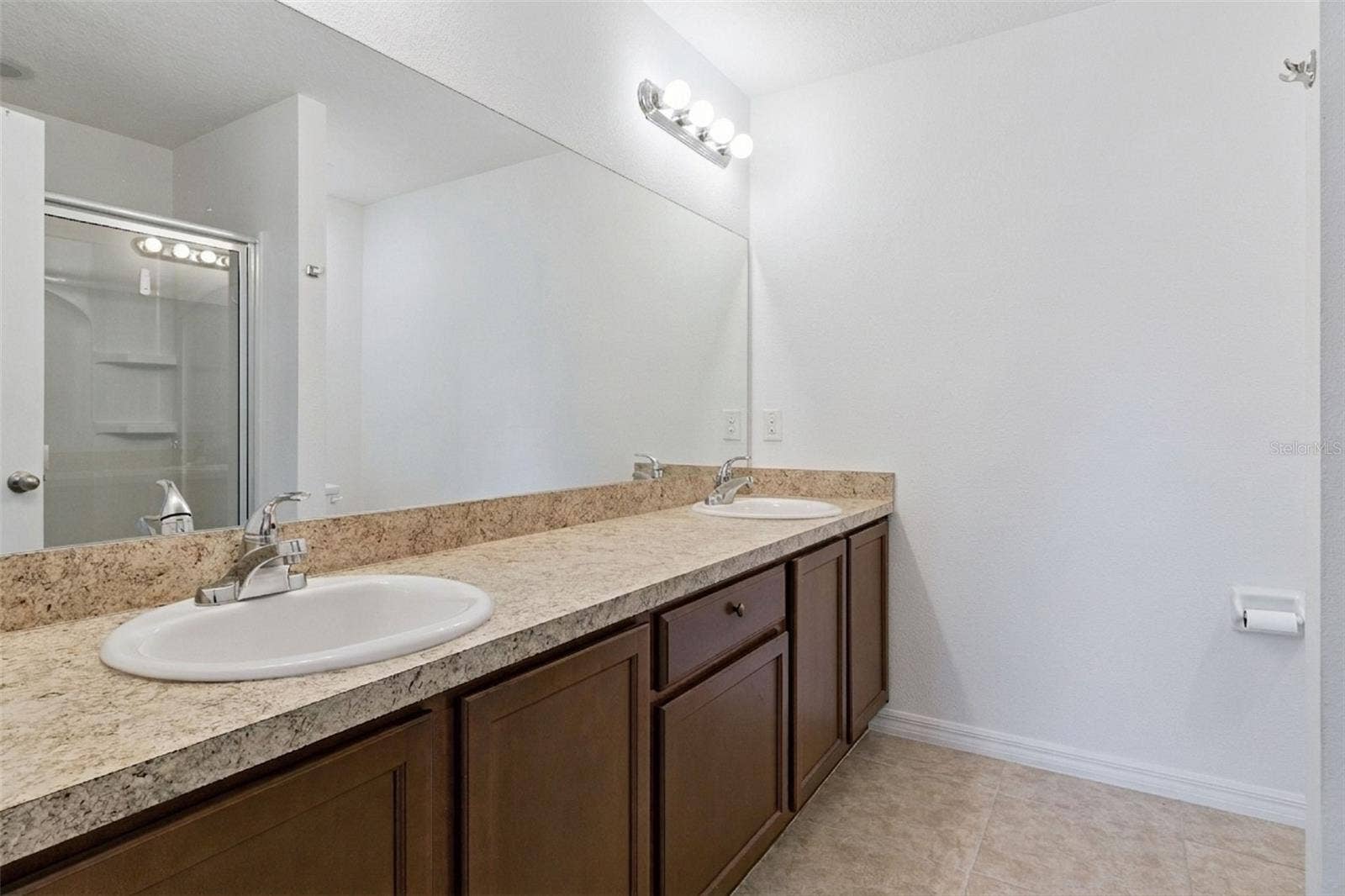 5771 LACAR WAY, Lakeland, FL 33805 primary bath with walk in shower
