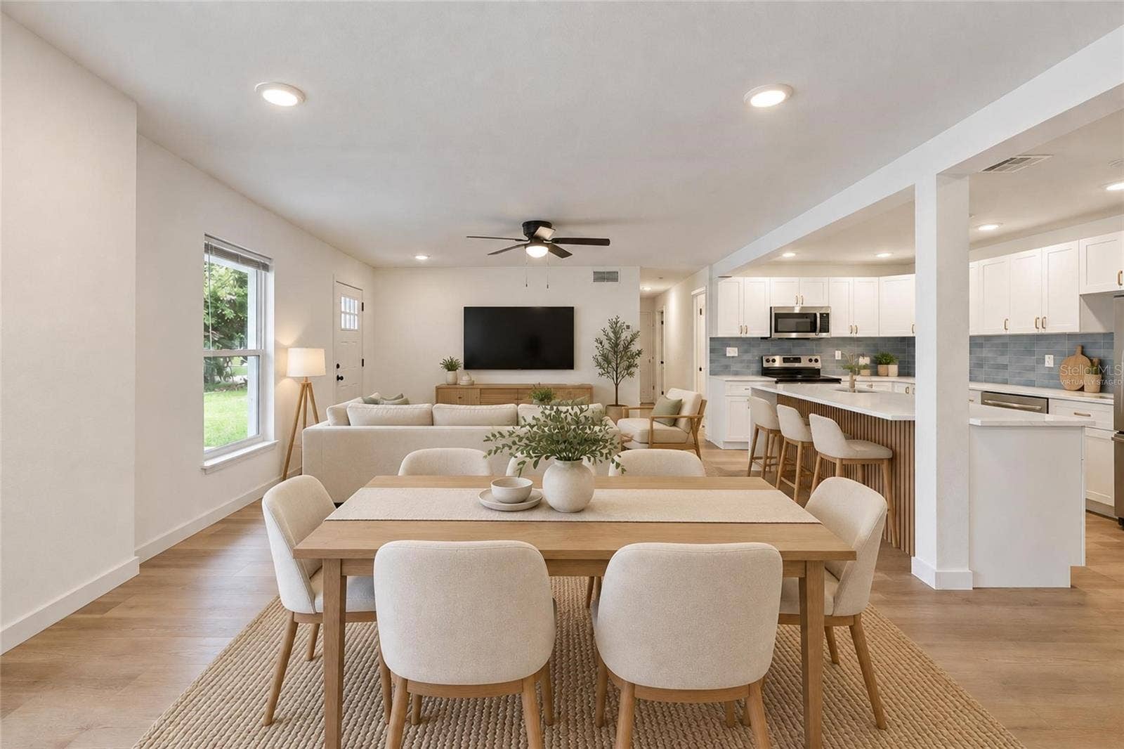 Living Room - Virtually Staged