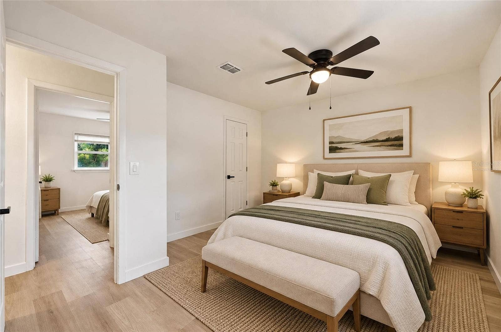 Primary Bedroom - Virtually Staged