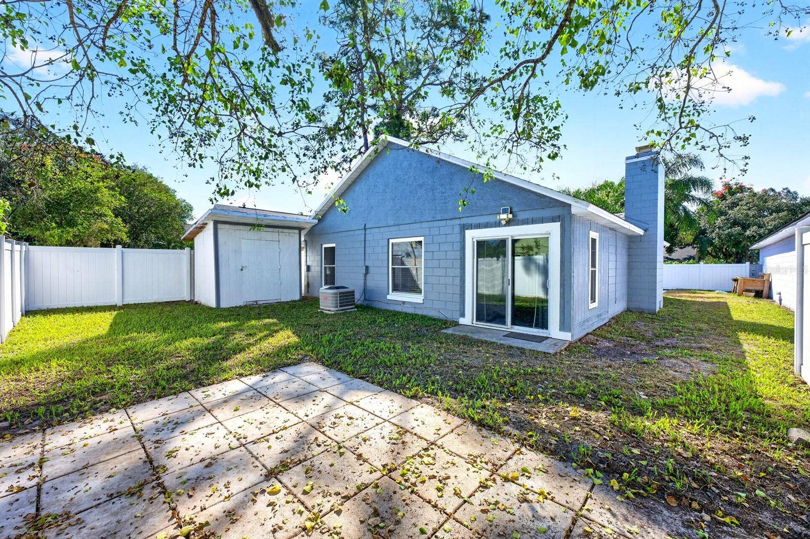 9807 PINEY POINT CIRCLE, Orlando, FL 32825 Fenced Backyard.