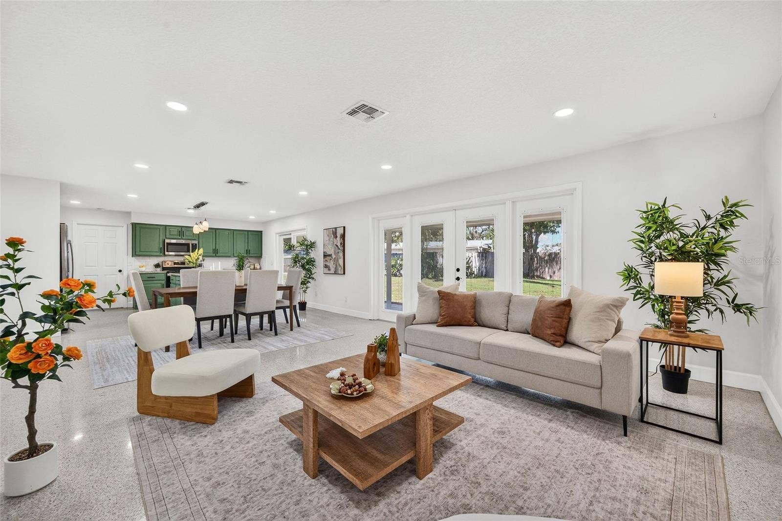 641 SHERWOOD DRIVE, Altamonte Springs, FL 32701 Terrazzo floors throughout house