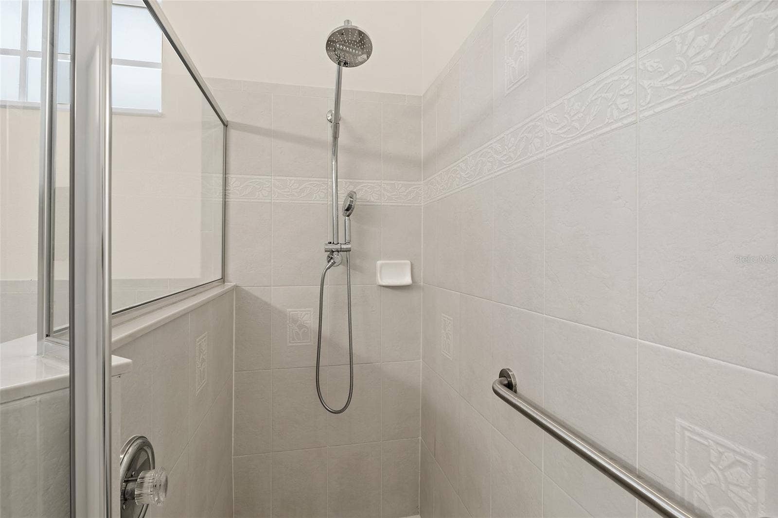 Tiled Walk-In Shower