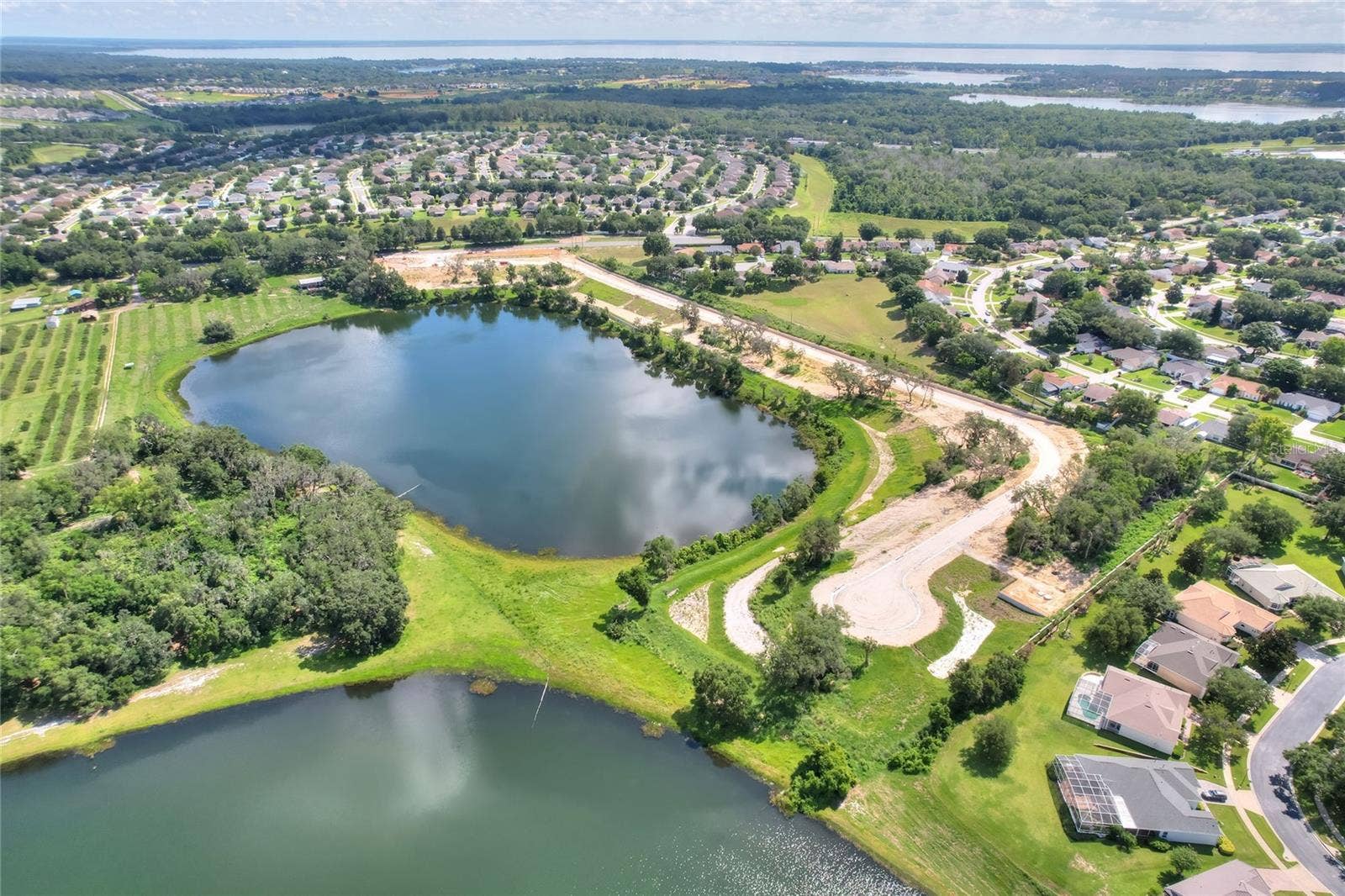 189 TRANQUIL MIRROR LAKE COURT, #Lot 4, Clermont, FL 34711 Site Looking NE