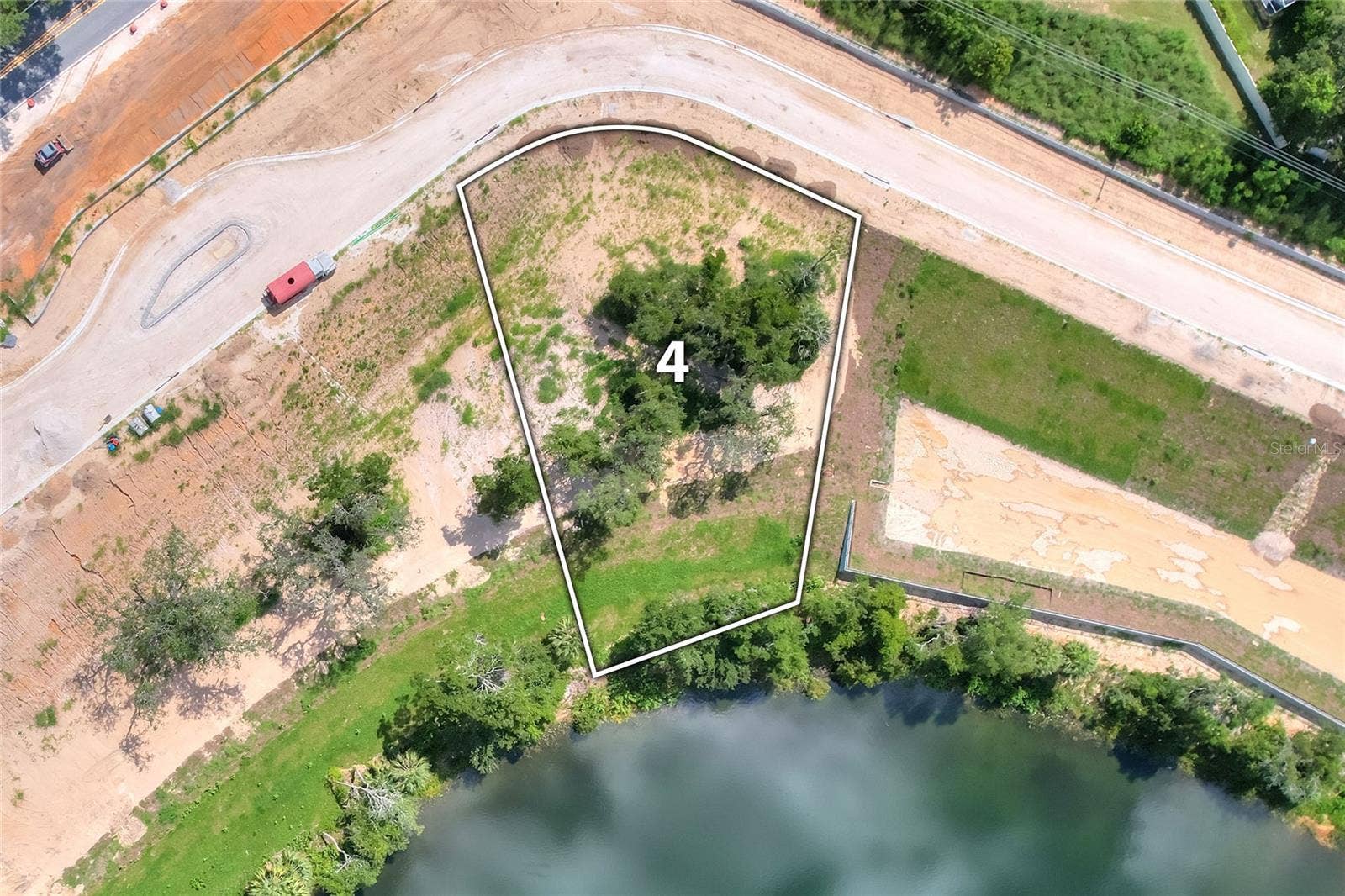 189 TRANQUIL MIRROR LAKE COURT, #Lot 4, Clermont, FL 34711 Lot 4 with 75 Feet of Direct Lake Frontage