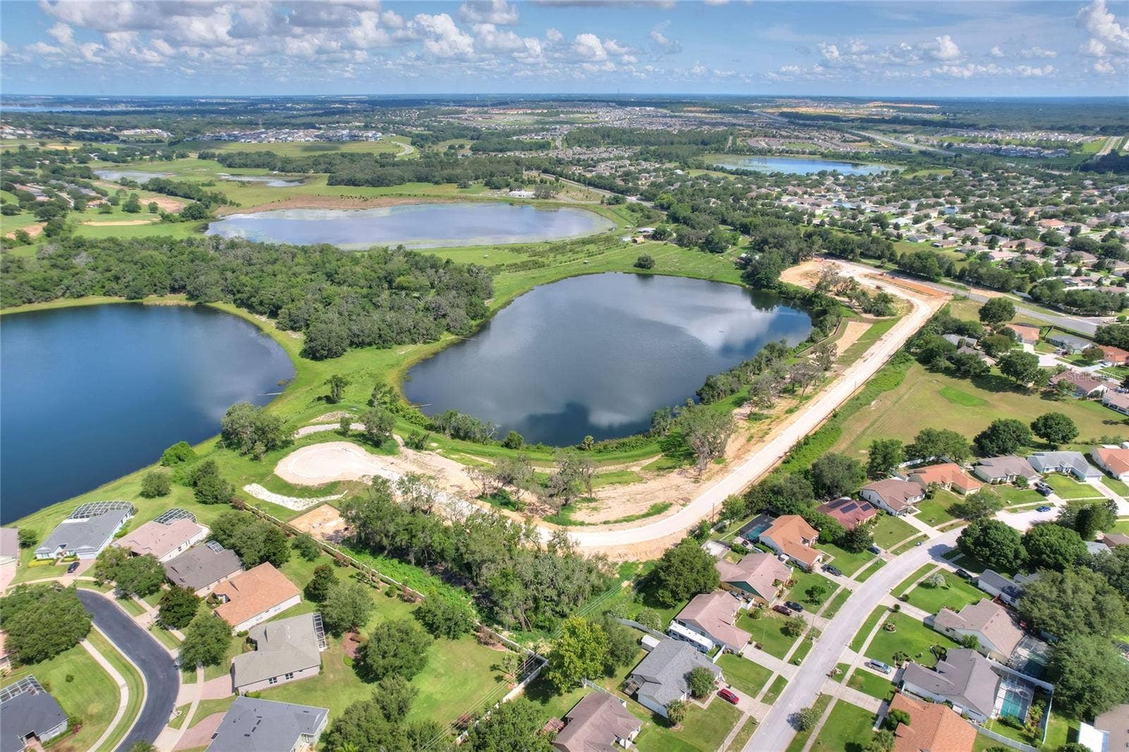 189 TRANQUIL MIRROR LAKE COURT, #Lot 4, Clermont, FL 34711 Site Looking NE