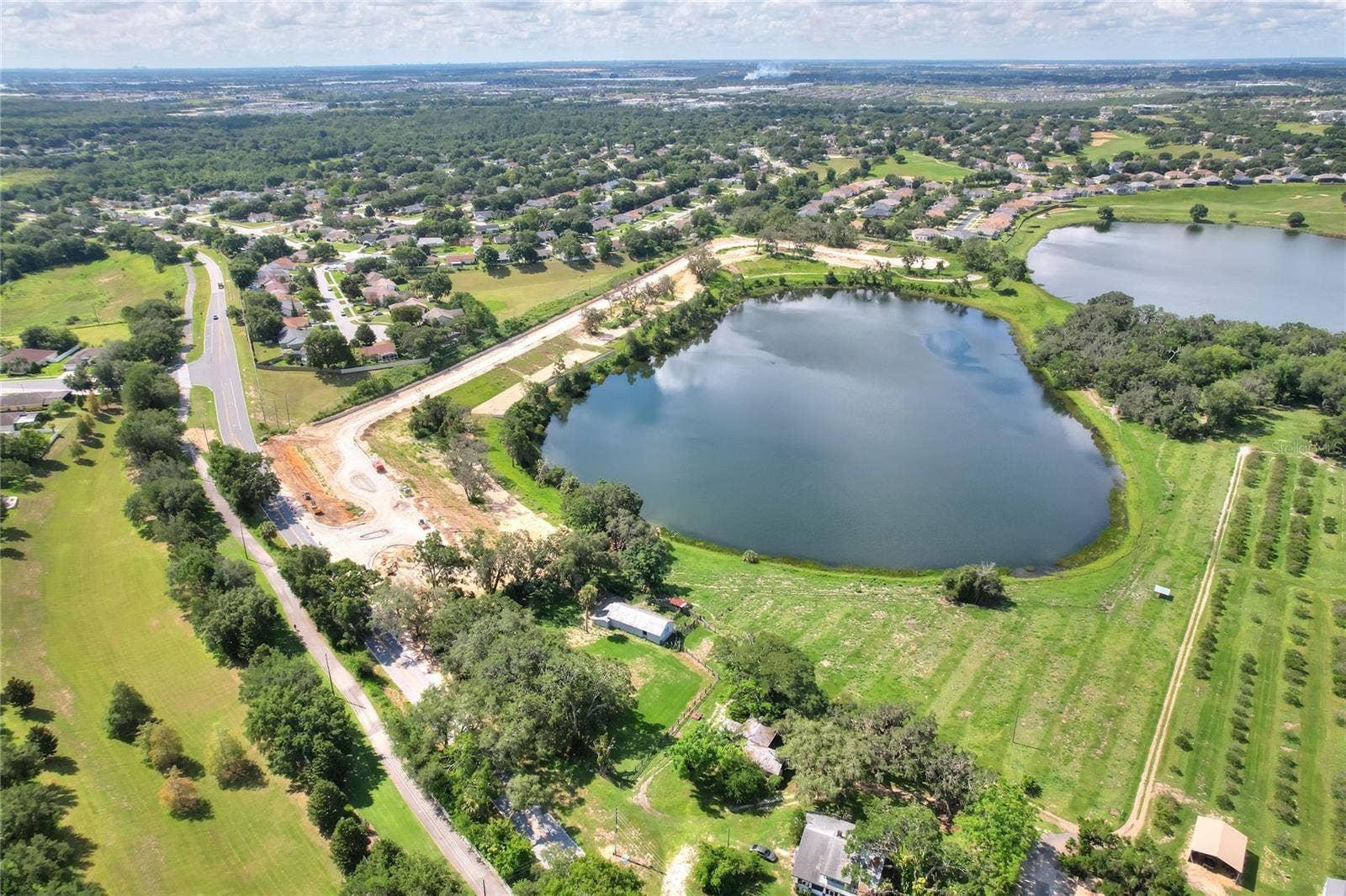 189 TRANQUIL MIRROR LAKE COURT, #Lot 4, Clermont, FL 34711 Site looking SW