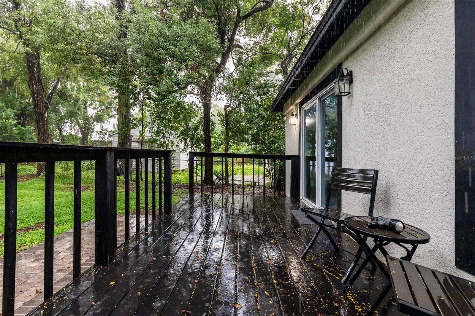 101 S GLENWOOD AVENUE, Orlando, FL 32803 Backyard + Open Wood Deck