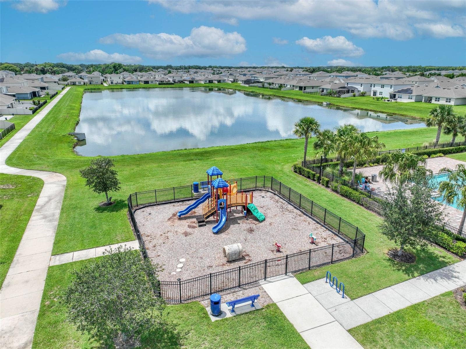 4367 LOOKING GLASS PLACE, Sanford, FL 32771 Community Playground overlooking Pond
