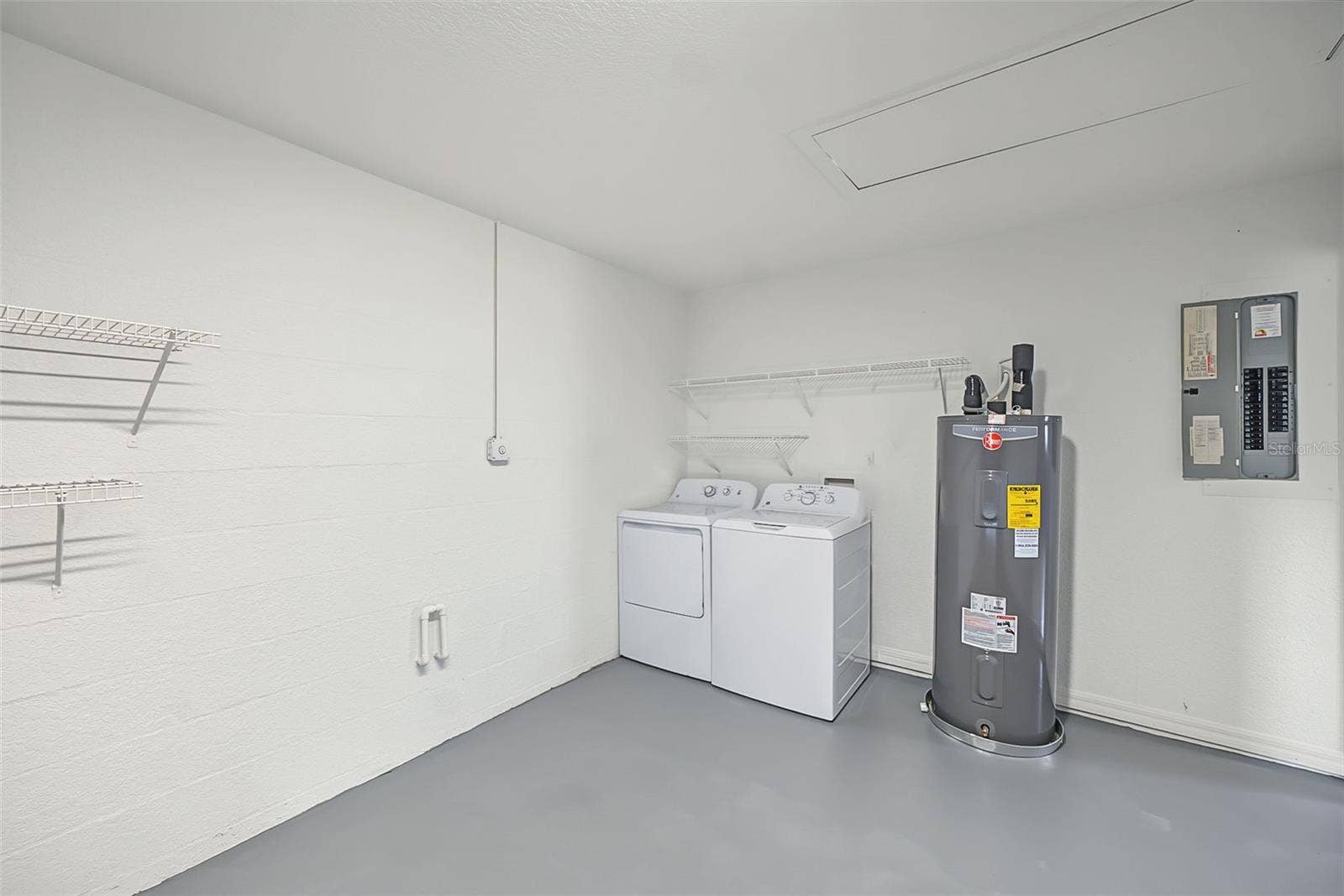 Laundry In Garage