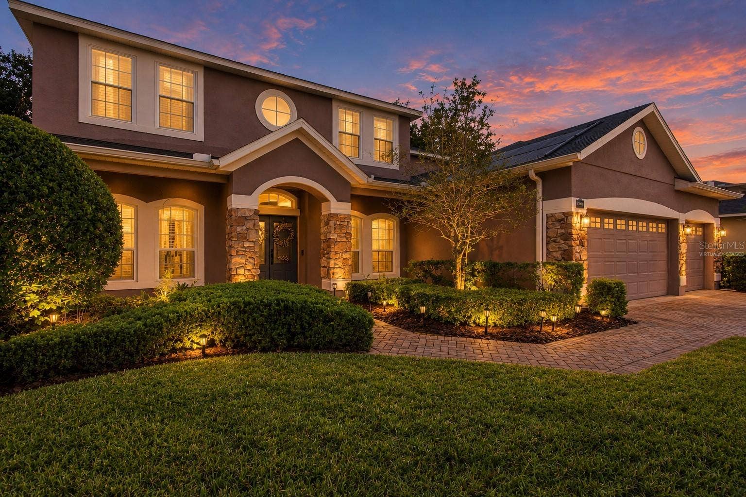 14031 ZEPHERMOOR LANE, Winter Garden, FL 34787 Virtually staged for dusk