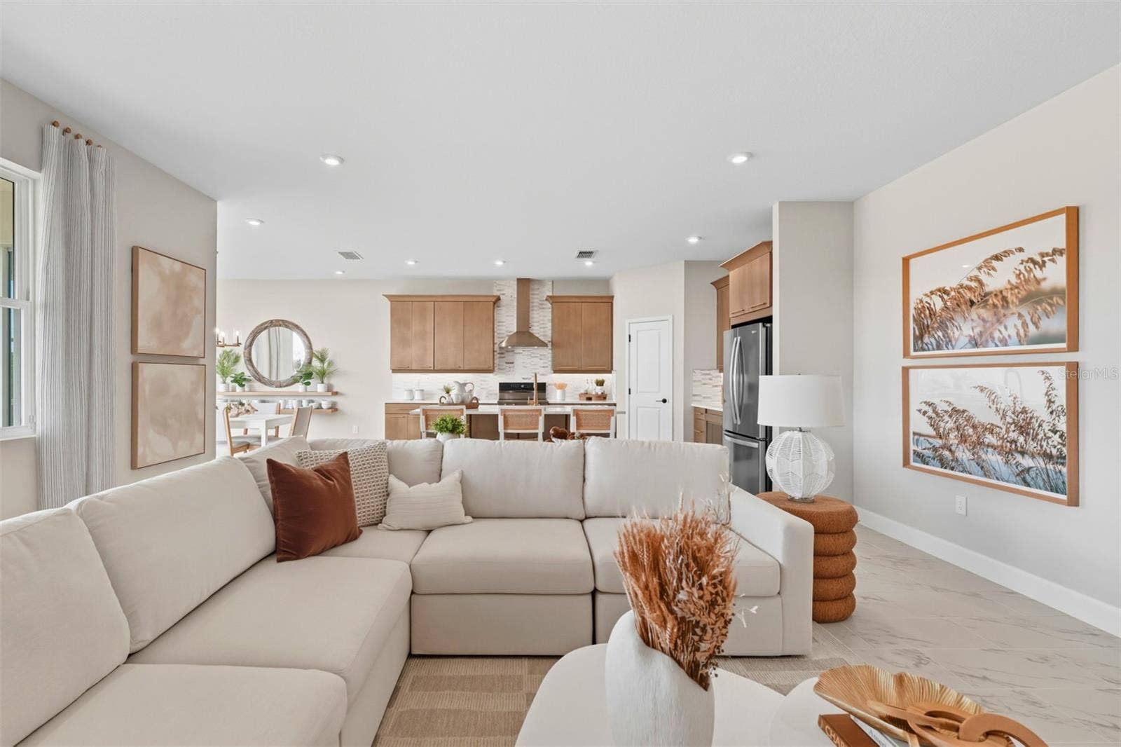 Waterbrooke Dahlia Model Great Room