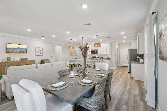 Model home - actual features may vary.