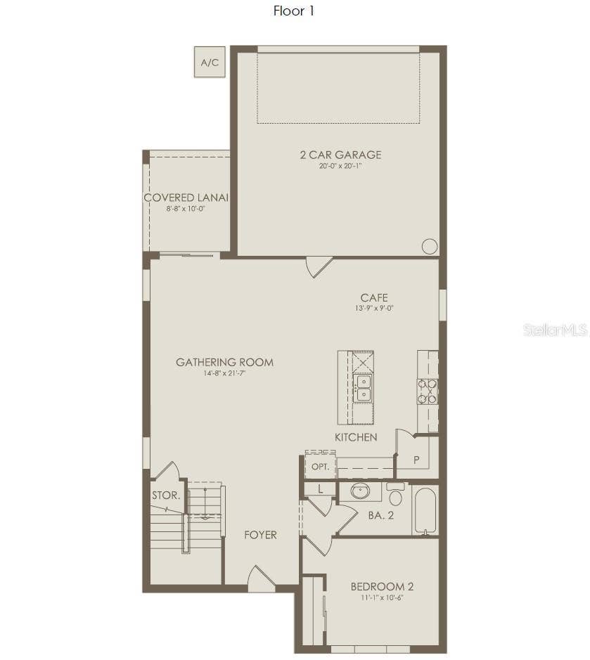 Floor Plan - Floor One