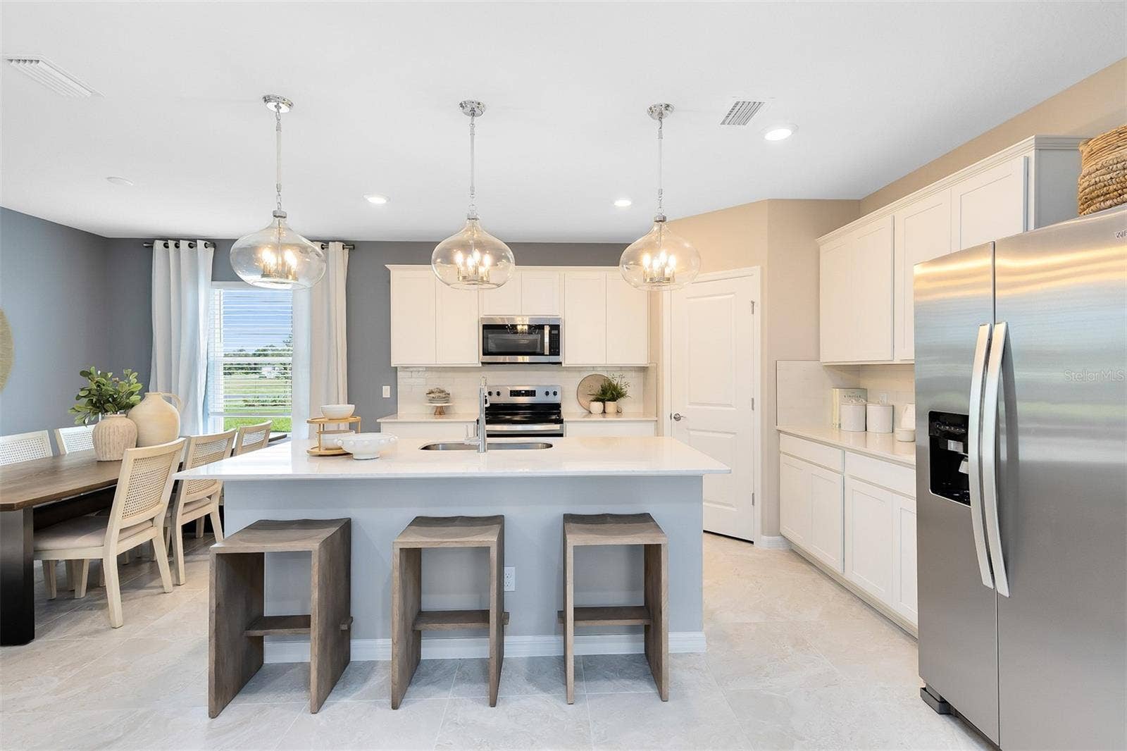 Model Home Design Only. Pictures and furnishings are for illustrative purposes only. Elevations, colors and options may vary. Furniture is for model home staging only.