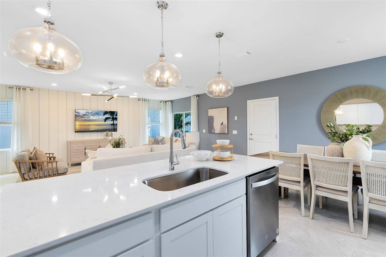 Model Home Design Only. Pictures and furnishings are for illustrative purposes only. Elevations, colors and options may vary. Furniture is for model home staging only.