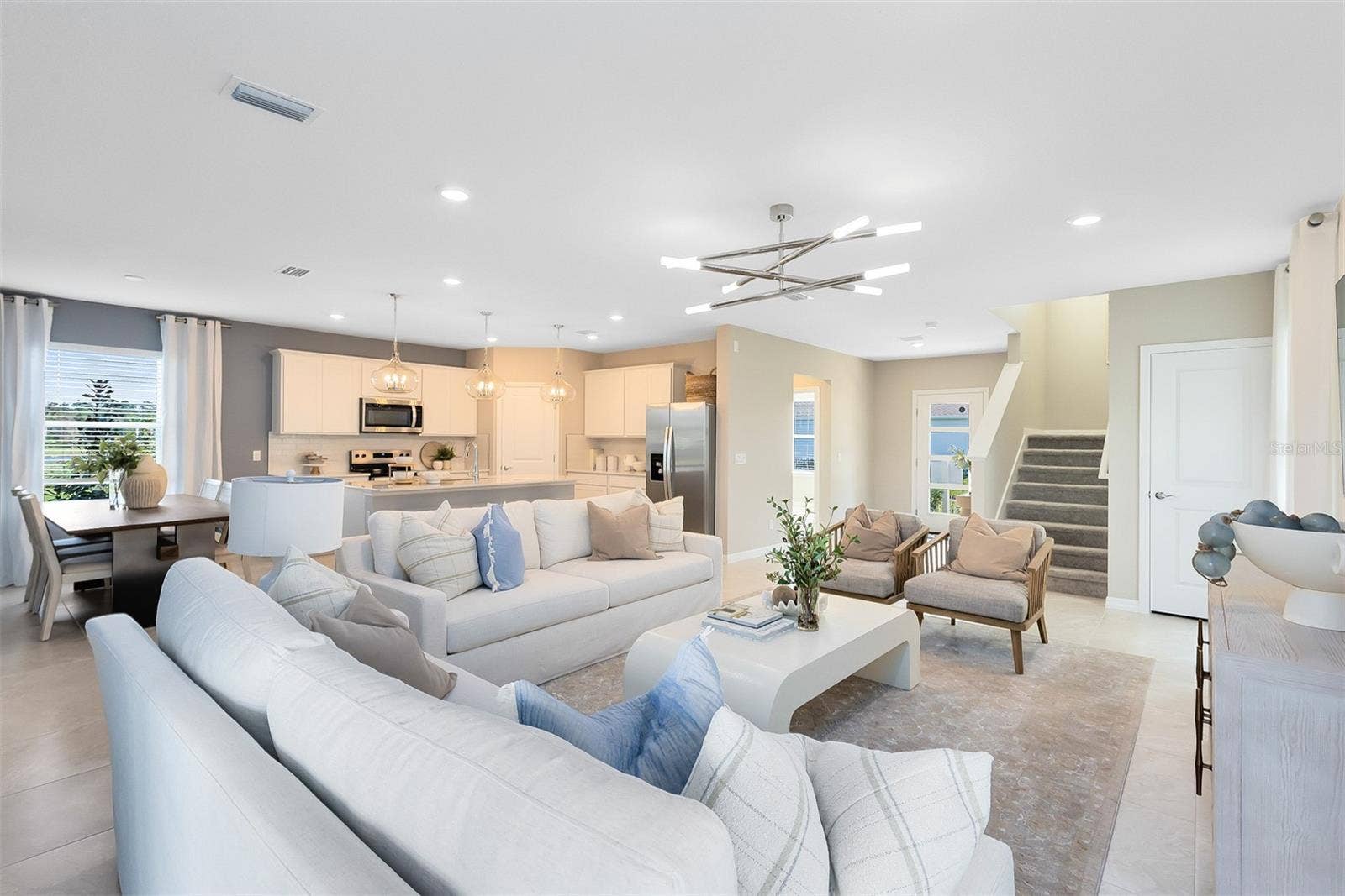 Model Home Design Only. Pictures and furnishings are for illustrative purposes only. Elevations, colors and options may vary. Furniture is for model home staging only.
