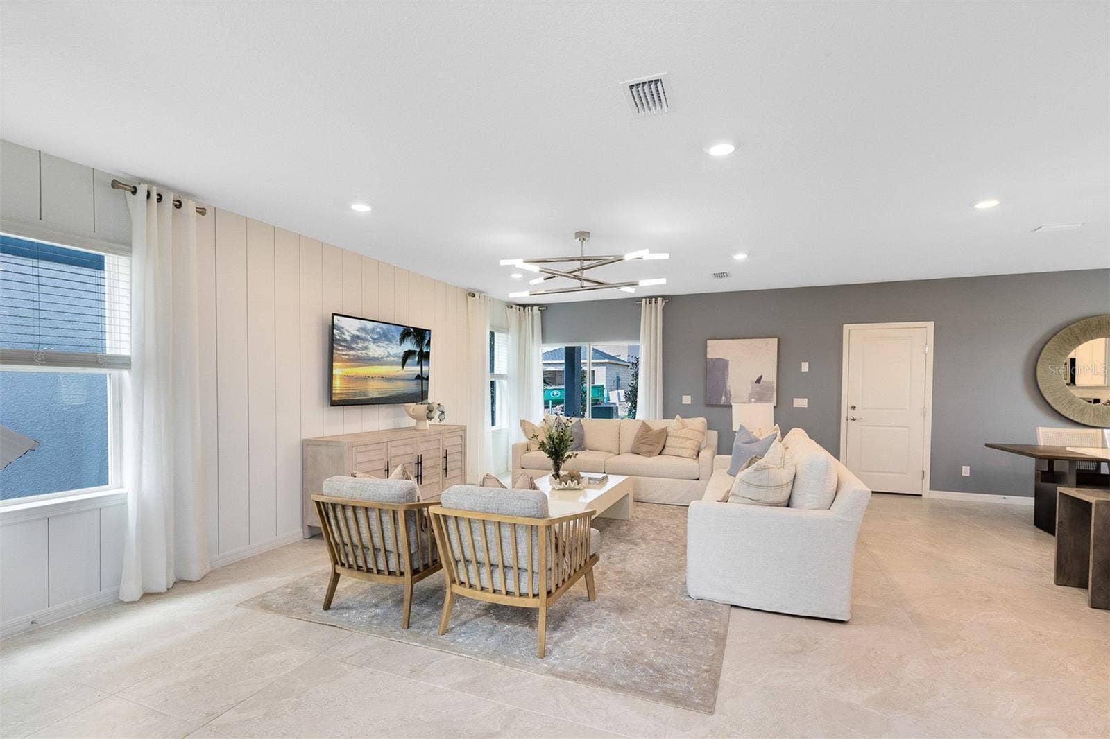 Model Home Design Only. Pictures and furnishings are for illustrative purposes only. Elevations, colors and options may vary. Furniture is for model home staging only.