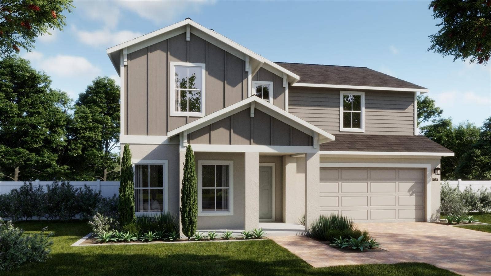 27452 BLACK KITE AVENUE, Howey In The Hills, FL 34737 Front Exterior Rendering