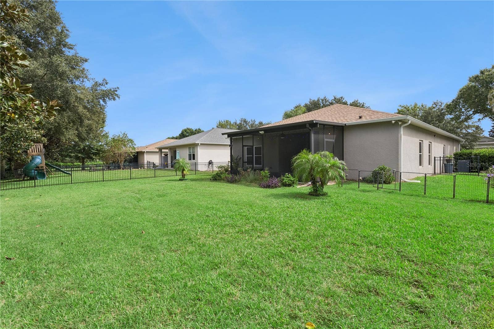 Rear View with Backyard
