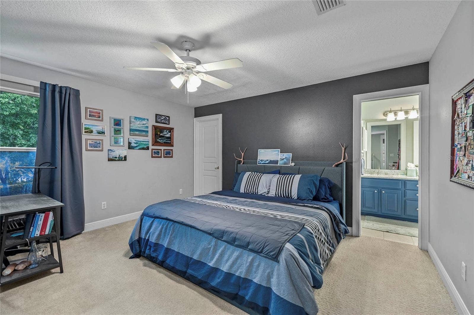 Bedroom 3 features a walk in closet