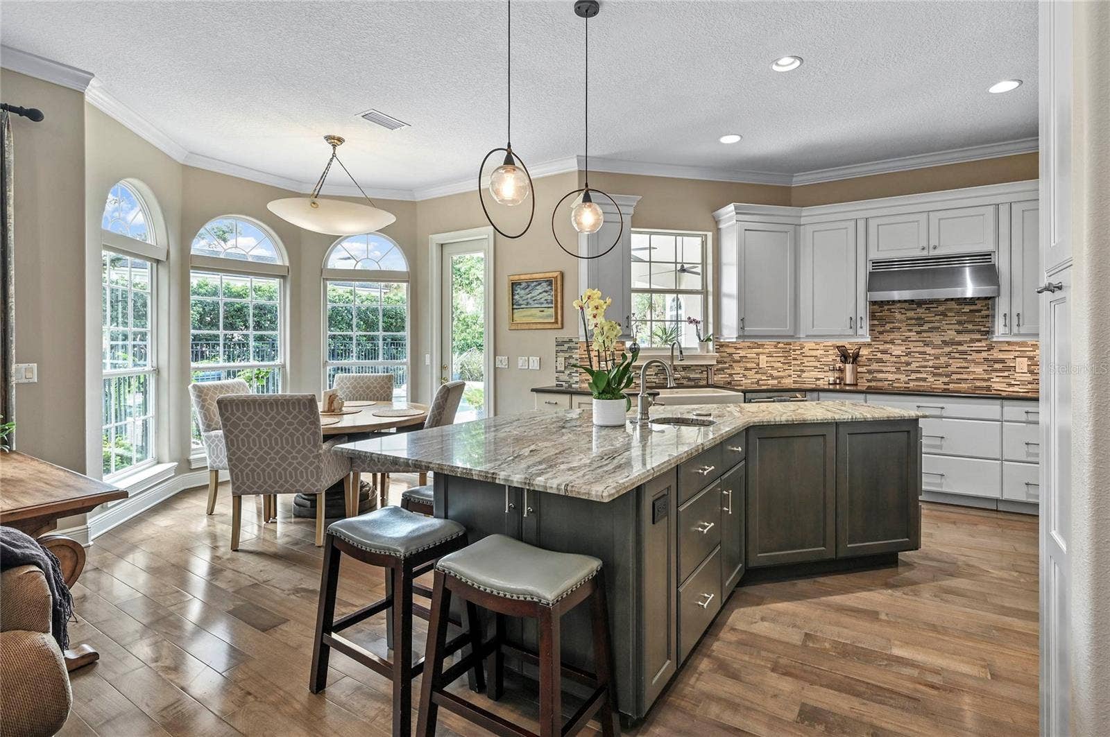 Renovated Kitchen with Large Island