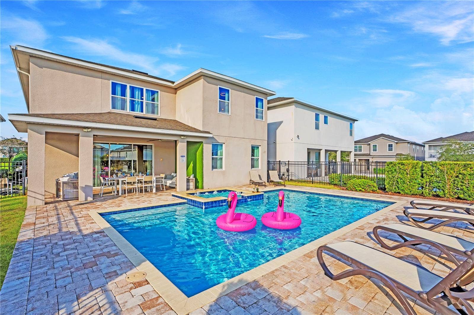7704 WESTLAND DRIVE, Kissimmee, FL 34747 Your own private resort experience, complete with pool, spa, and expansive outdoor lounging
