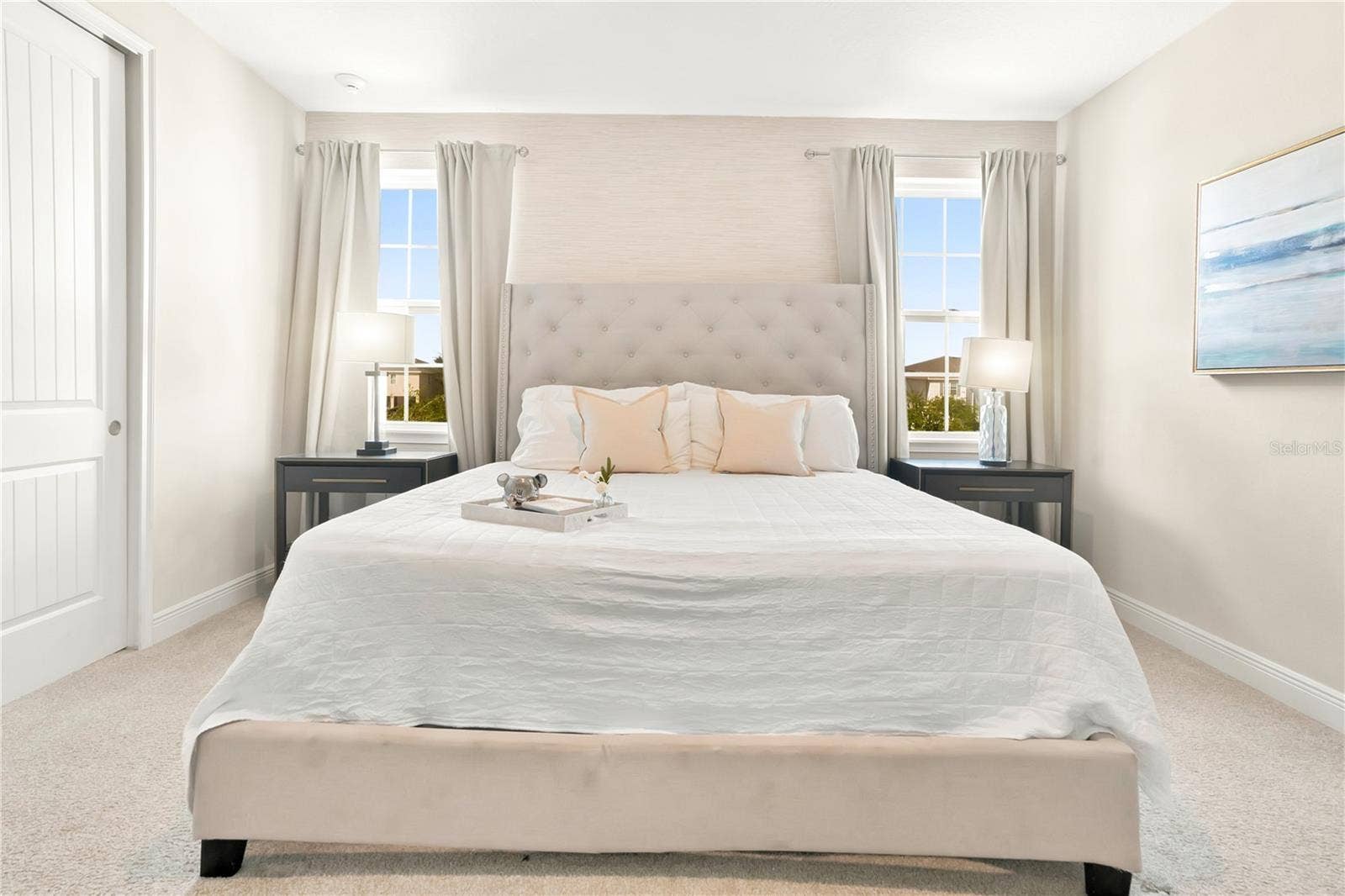 7704 WESTLAND DRIVE, Kissimmee, FL 34747 One of nine bedrooms with private en-suite bathrooms, offering comfort and convenience