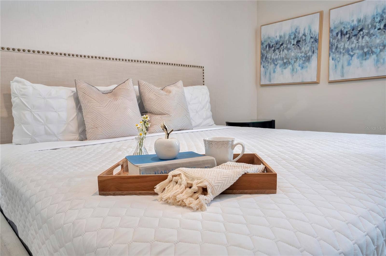 7704 WESTLAND DRIVE, Kissimmee, FL 34747 Boutique-inspired bedding and carefully curated details create a welcoming retreat