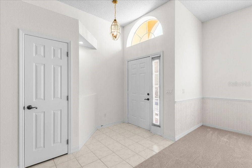 foyer. new inside paint.