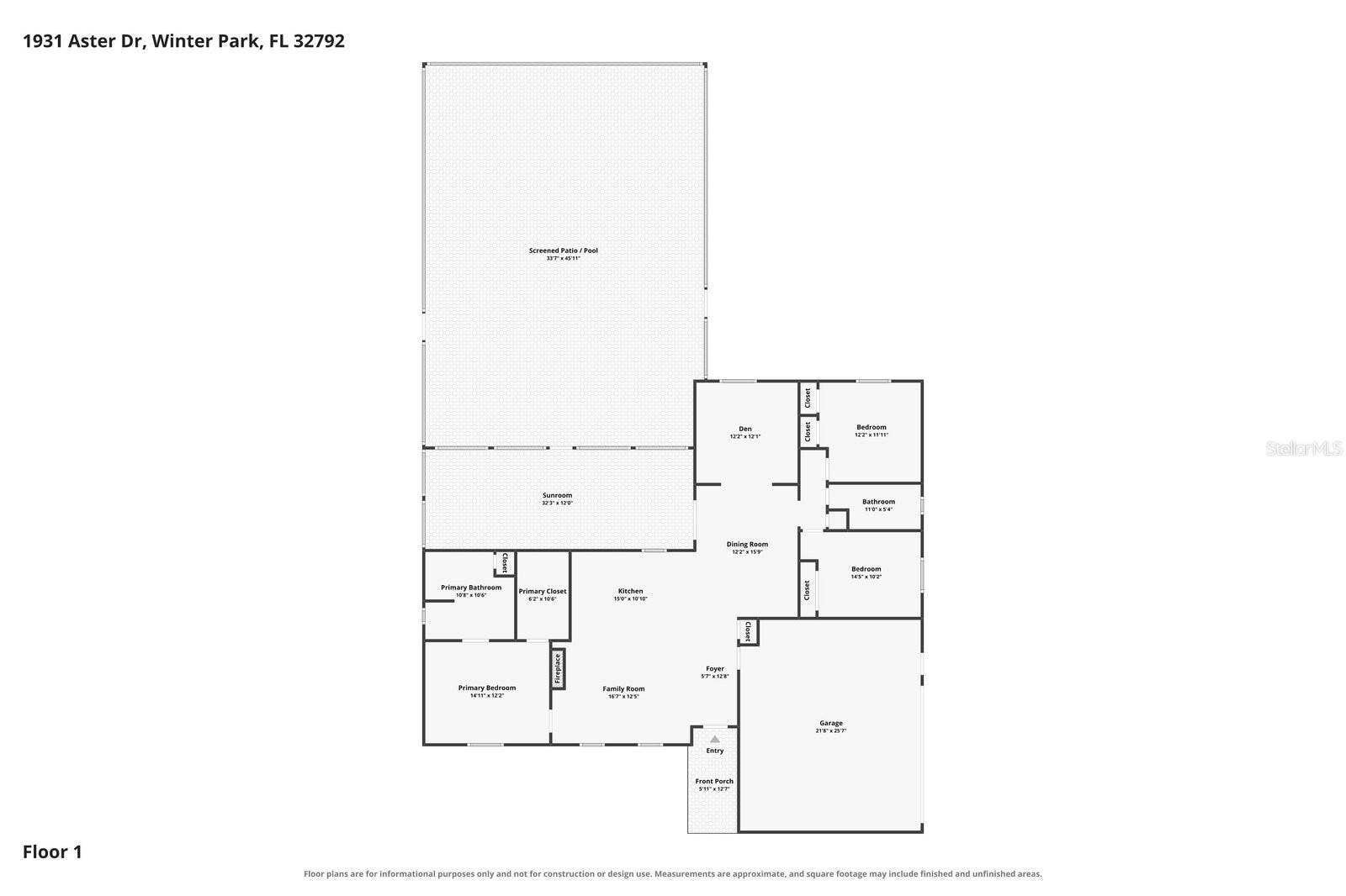 1931 ASTER DRIVE, Winter Park, FL 32792 1931 ASTER DRIVE, Winter Park, FL 32792