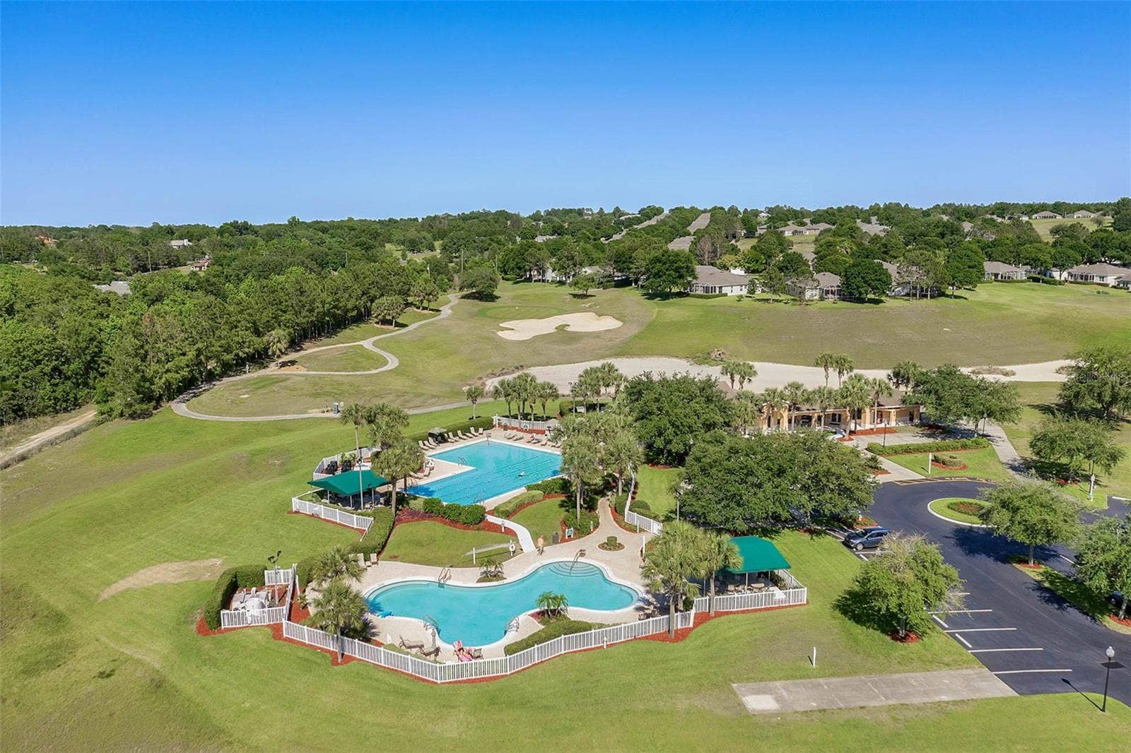 4242 NEWLAND STREET, Clermont, FL 34711 Aerial Golf Course