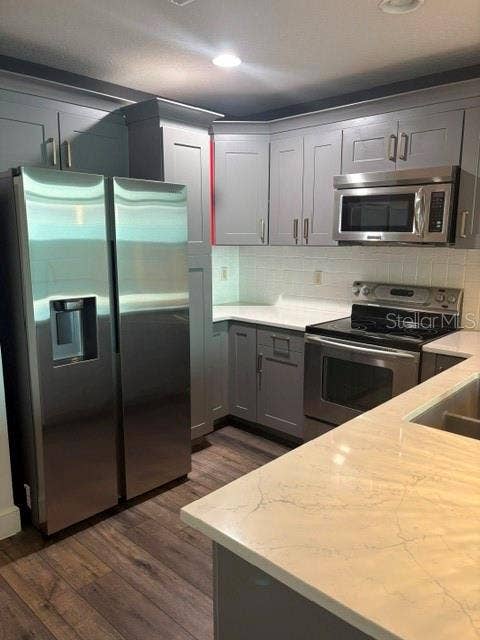 Remodeled kitchen