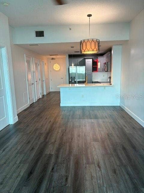 Great room, view from the slider doors