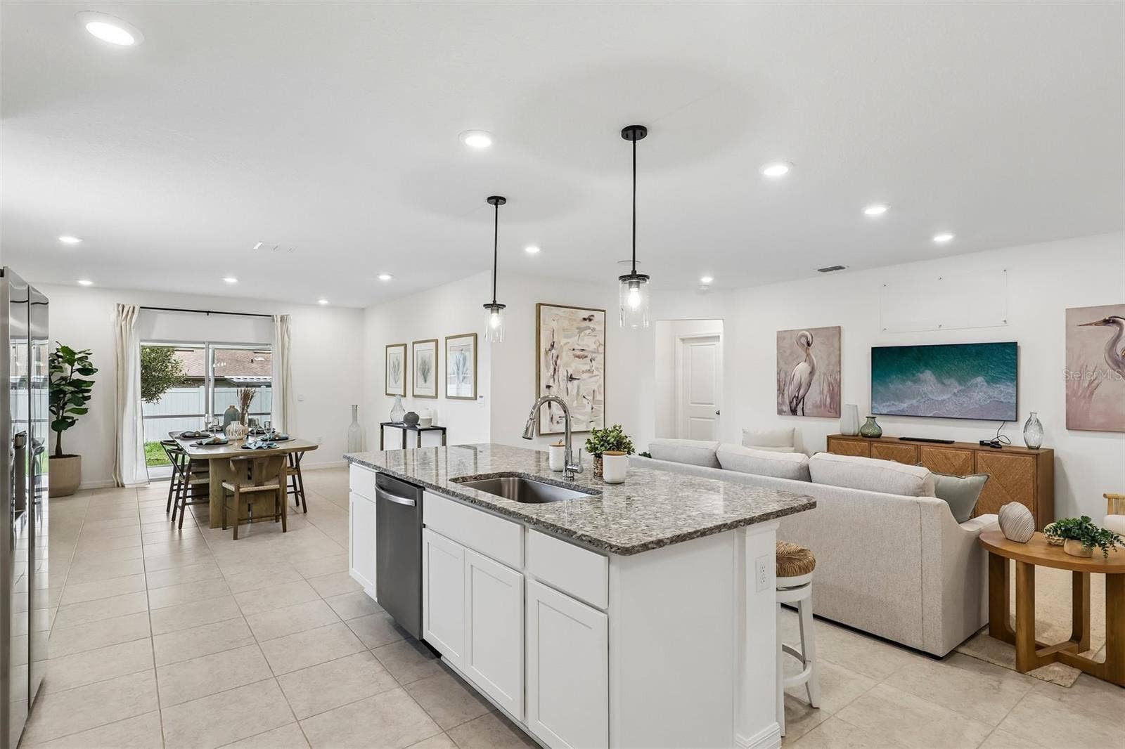 Model home - actual features may vary.