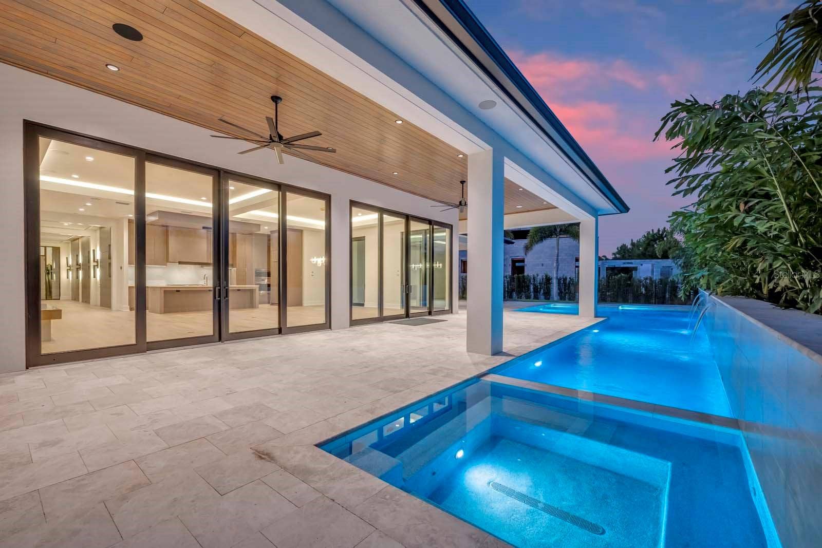 Back Exterior Twilight