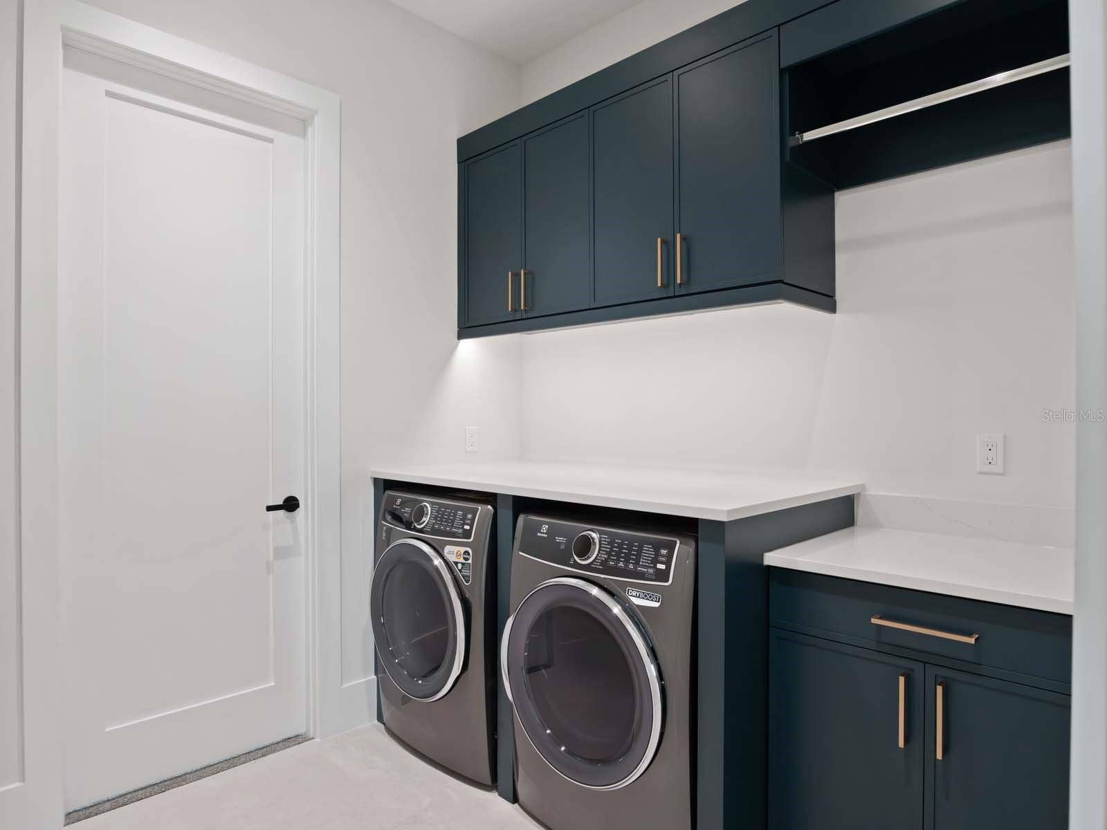 Upstairs Laundry and Utility Closet