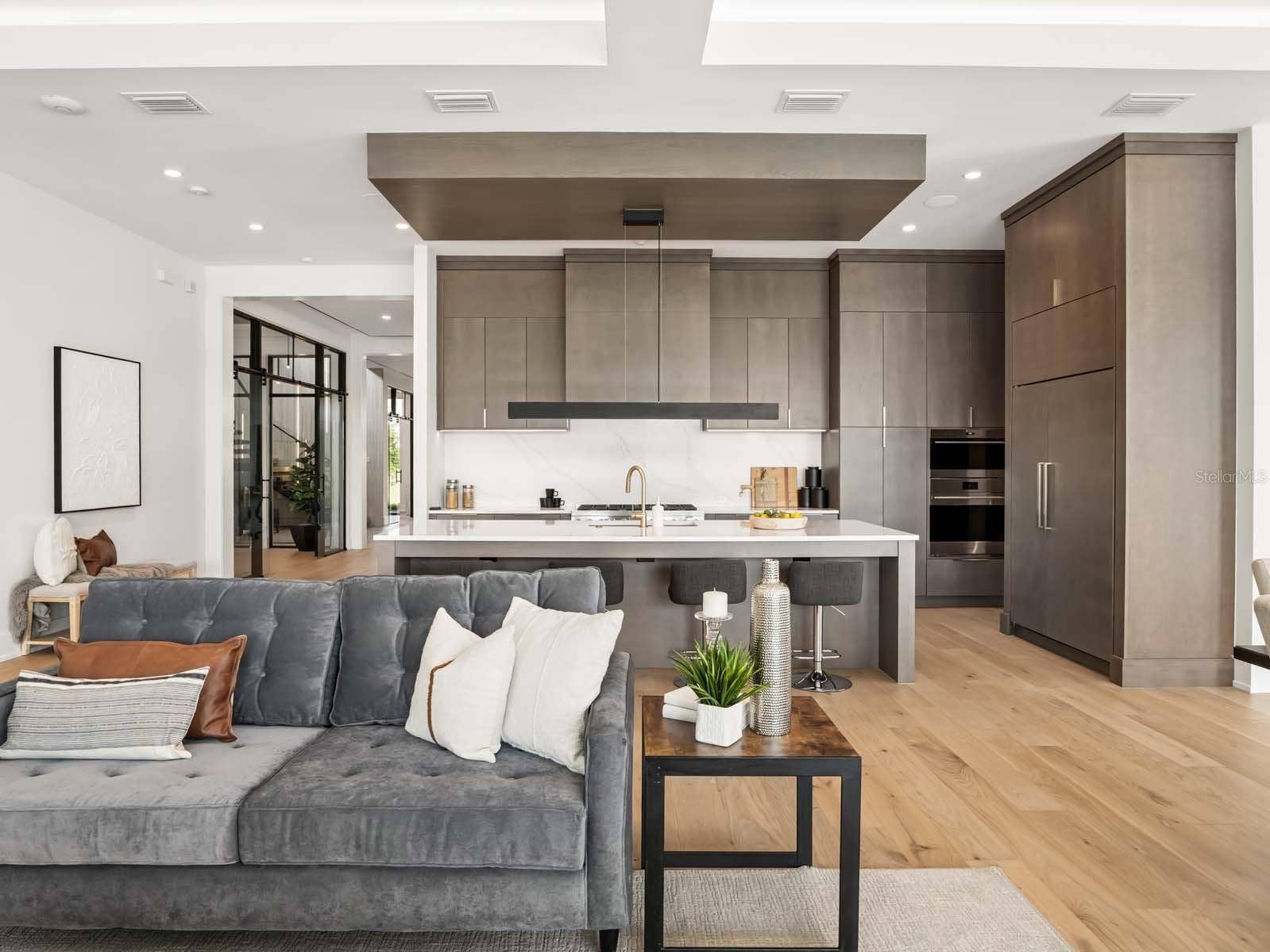 Living Room & Kitchen