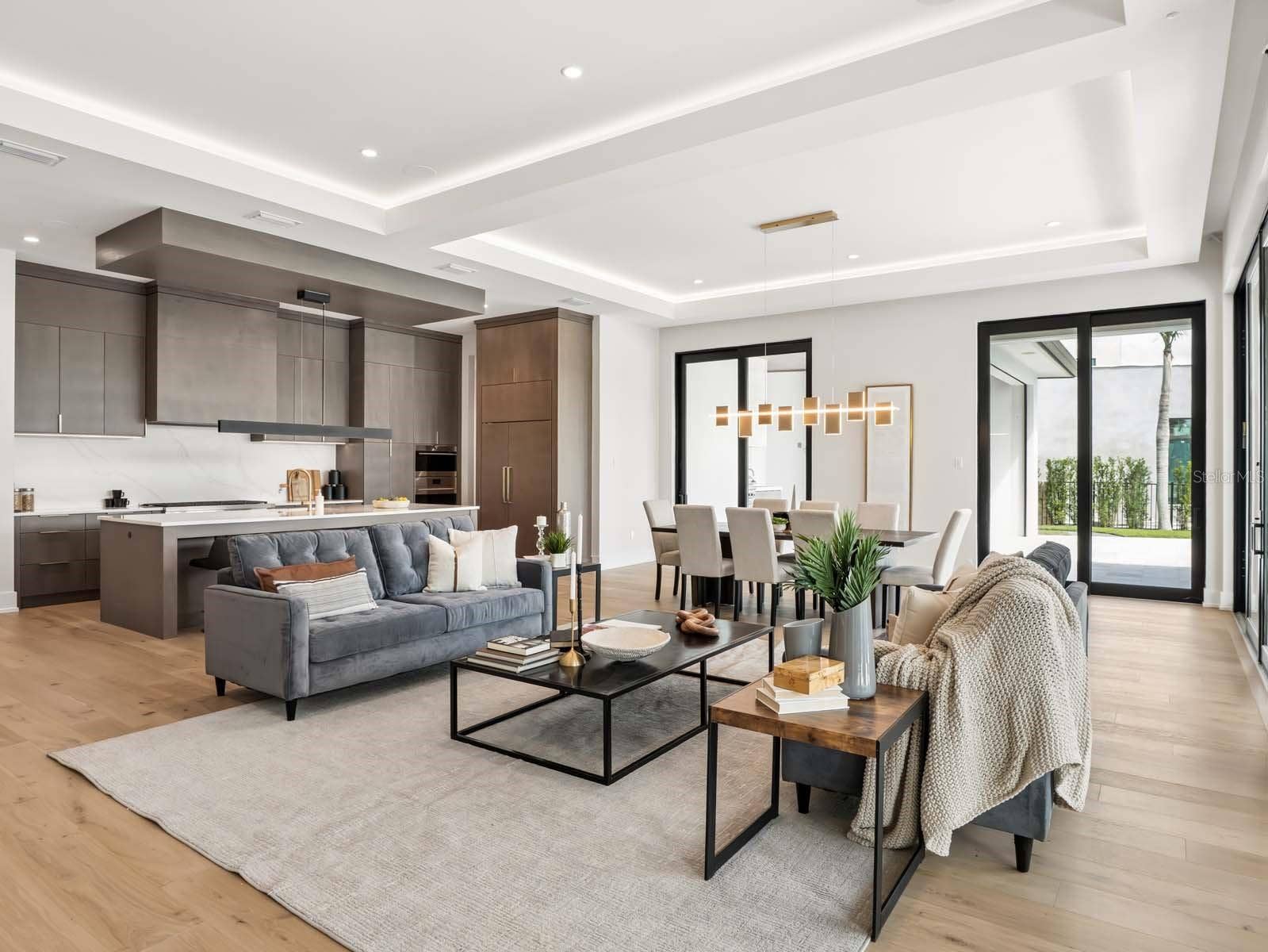 Living Room & Kitchen