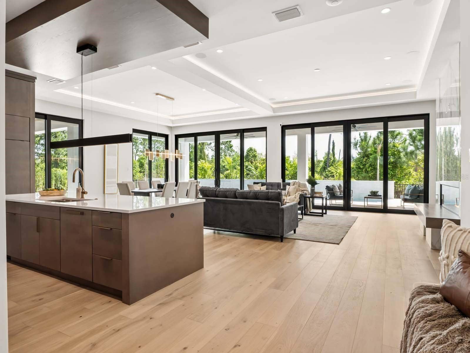 Kitchen & Living Room