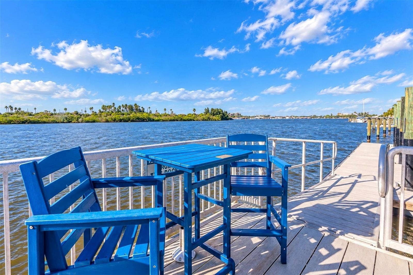 406 BOUCHELLE DRIVE, #103, New Smyrna Beach, FL 32169 By the dock
