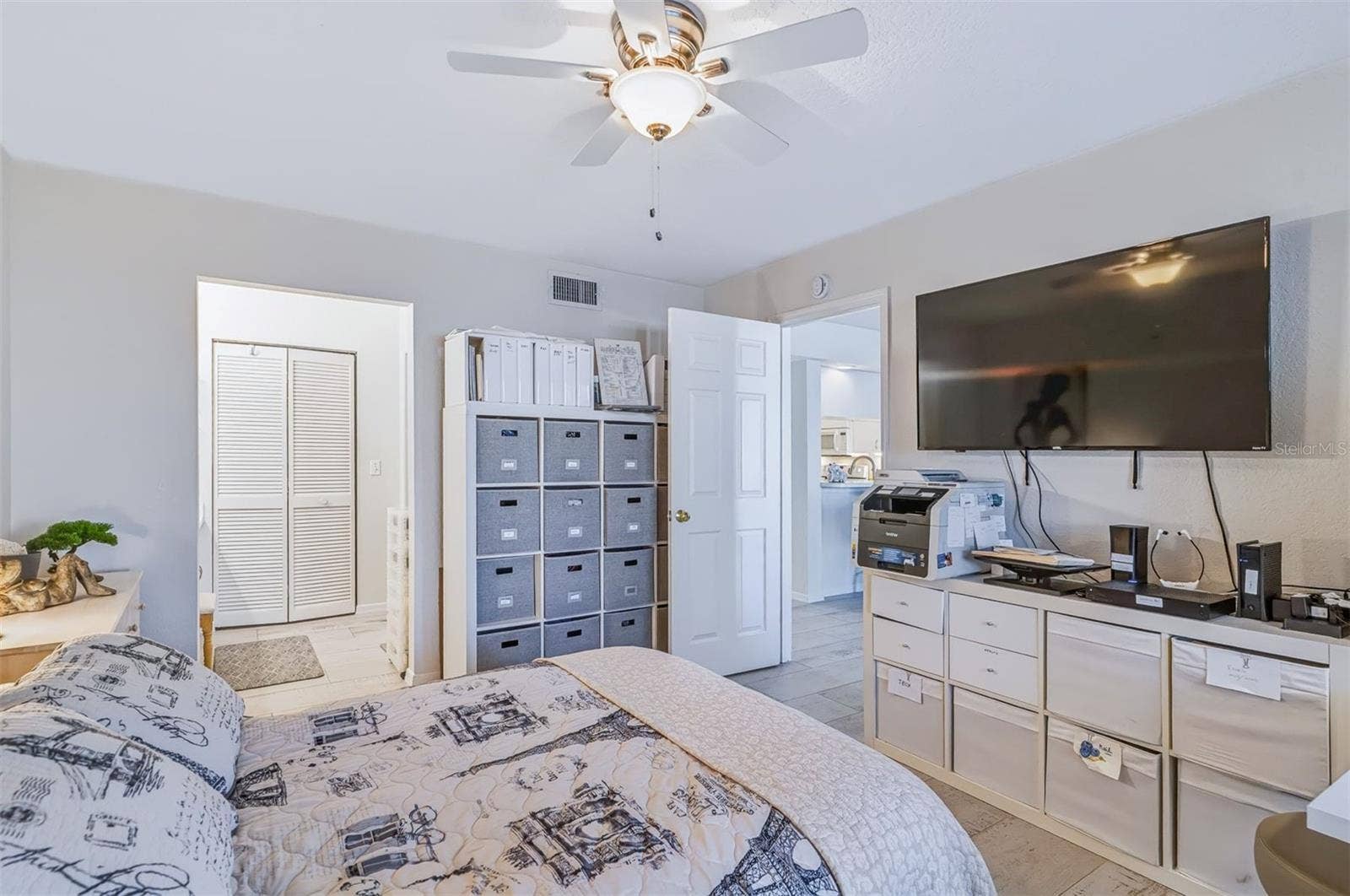 406 BOUCHELLE DRIVE, #103, New Smyrna Beach, FL 32169 main bedroom