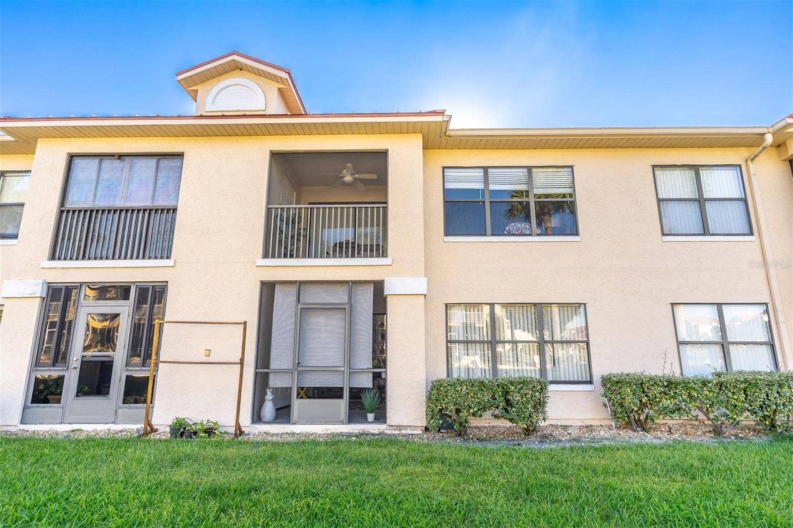 406 BOUCHELLE DRIVE, #103, New Smyrna Beach, FL 32169 back side of unit 103
